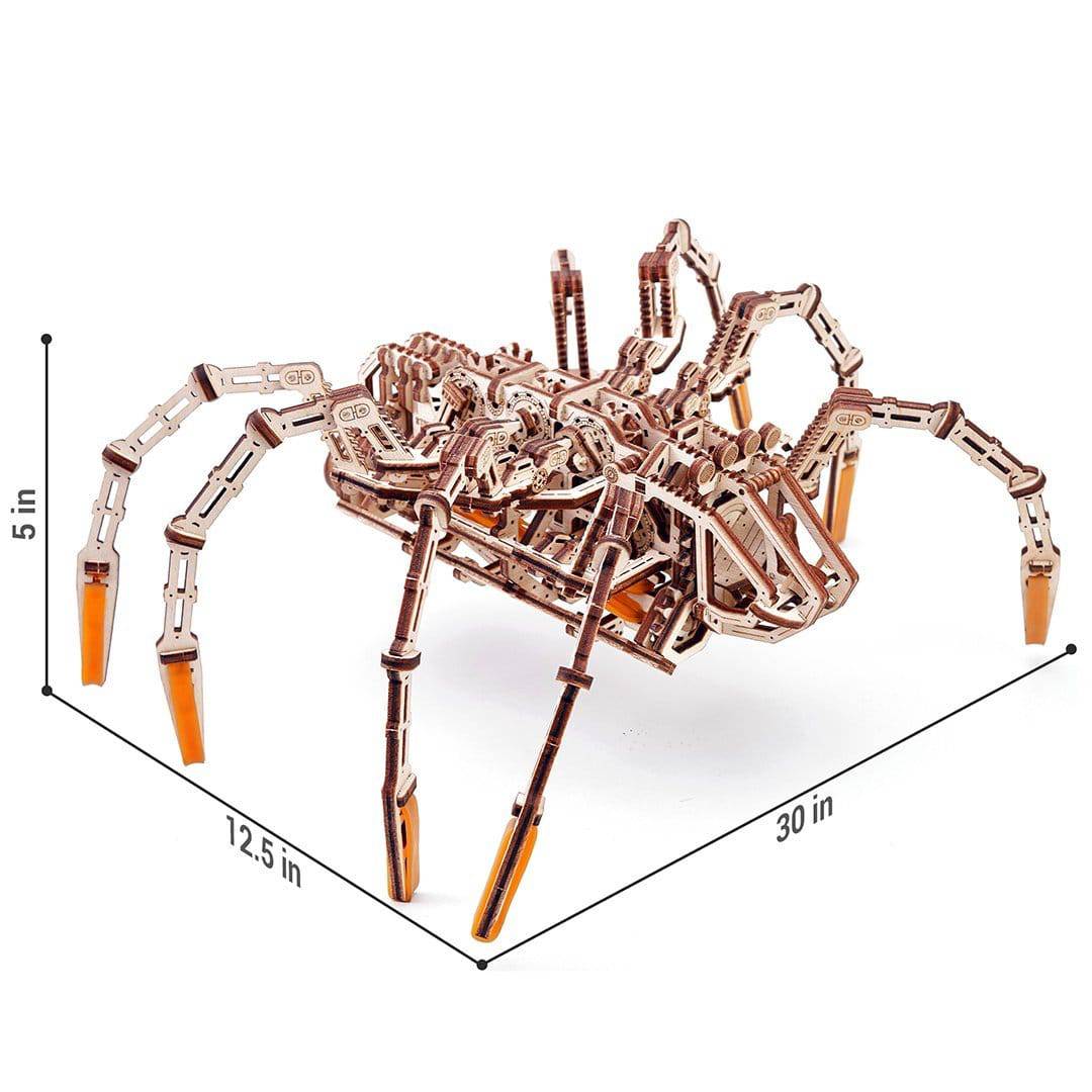 WoodTrick - Space Spider Wooden Model Kit - Aussie Hobbies 