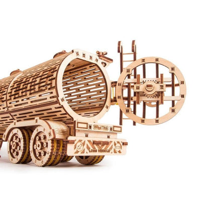 WoodTrick - Tank Trailer Wooden Model Kit - Aussie Hobbies 